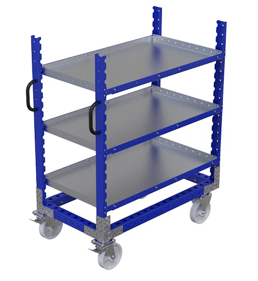 Flat Shelf Cart - 1260 x 700 mm
