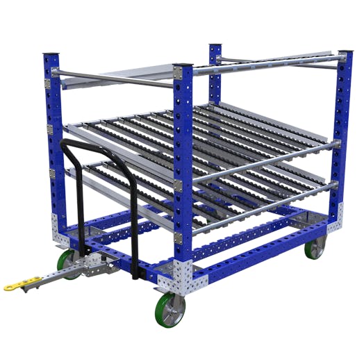 Industrial Flow Carts in Any Size | FlexQube