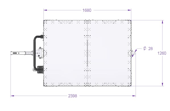 Tugger Cart - 1680 x 1260 mm