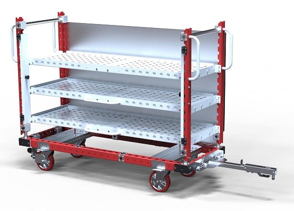 FlexQube has received an order for a total of 45 carts to a large manufacturer of electric cars!