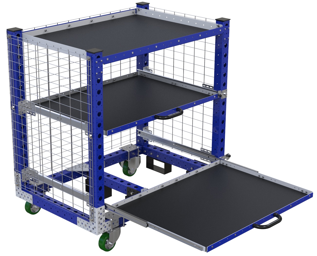 Extendable Shelf Cart – 840 x 1260 mm