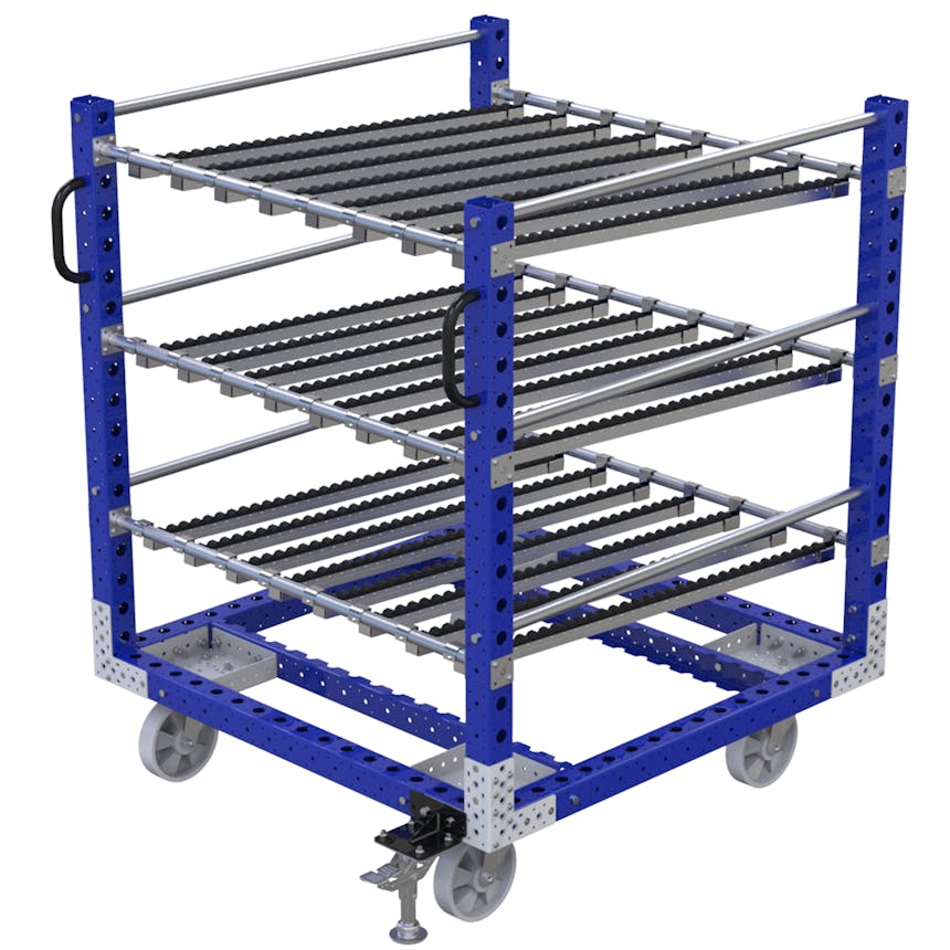 Flow Rack Cart - 1260 x 1260 mm | FlexQube