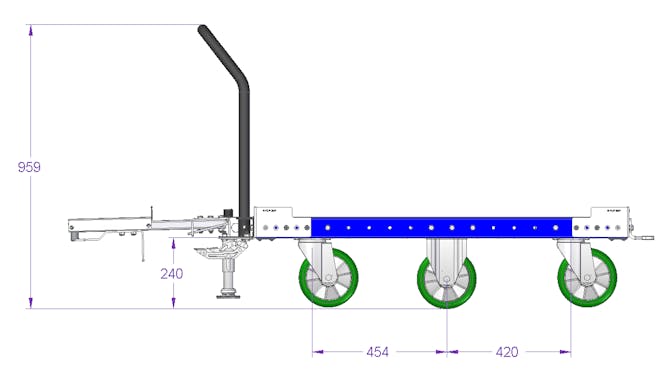 Tugger Cart - 1260 x 840 mm