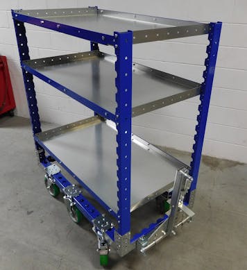 Flat Shelf Cart 1260 x 700 mm
