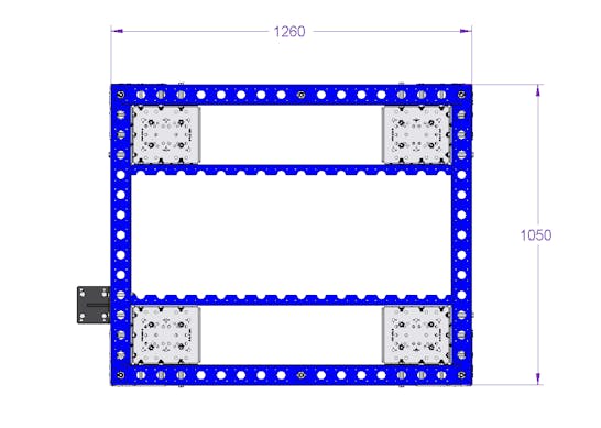 Push Cart - 40 x 48 inch