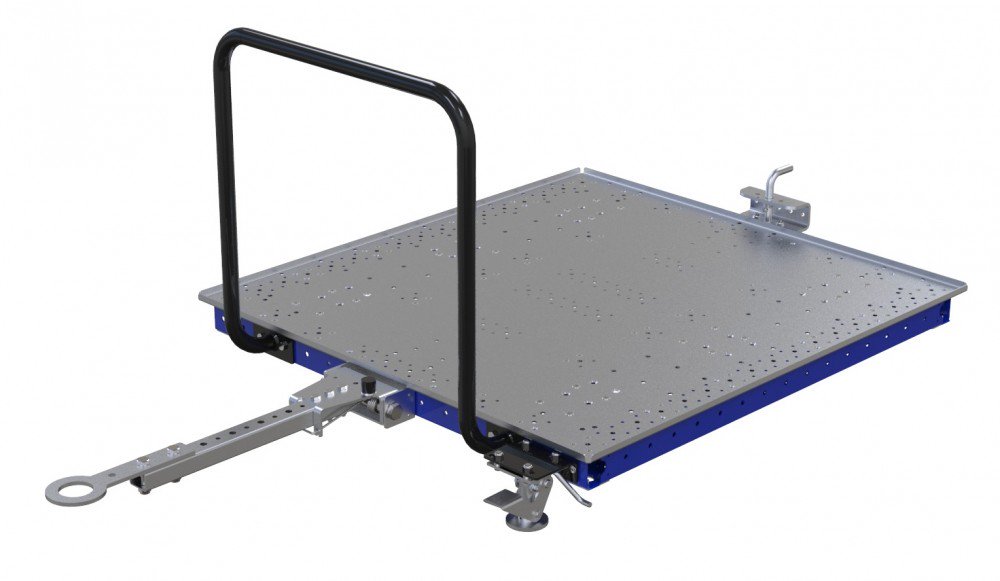 FlexQube Material Handling tugger cart