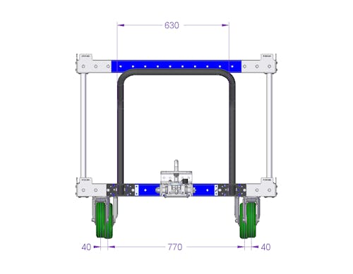 Cart for Roof Plates
