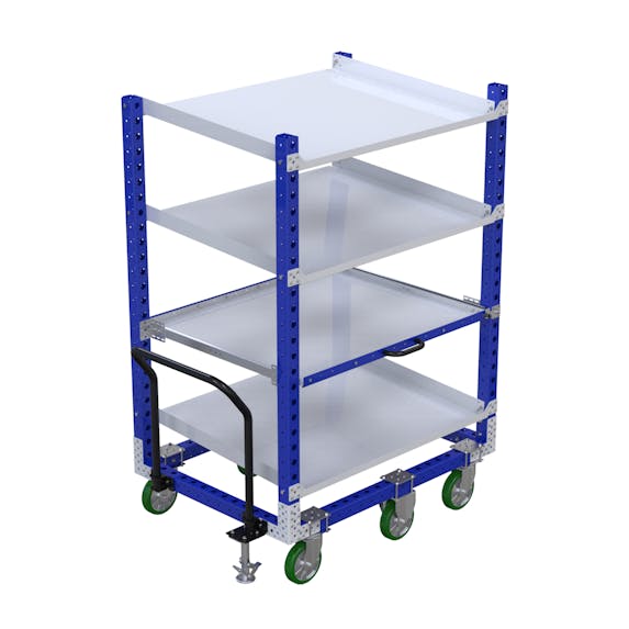 Flacher Regalwagen - 1050 x 1400 mm