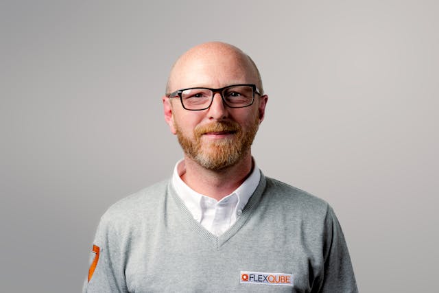 FlexQube UK Sales manager Tim Massey