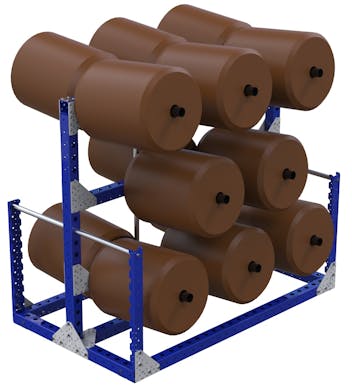 Modular & industrial material handling kit cart by FlexQube