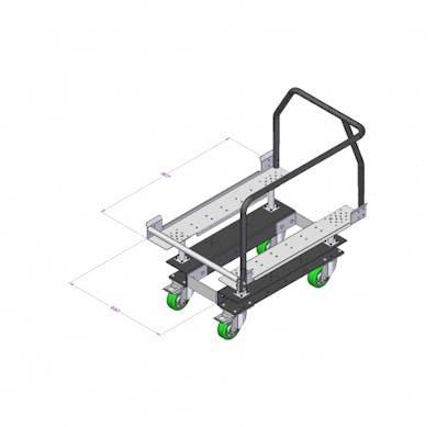 Half EUR-Pallet Cart for STILL Liftrunner E-Frame