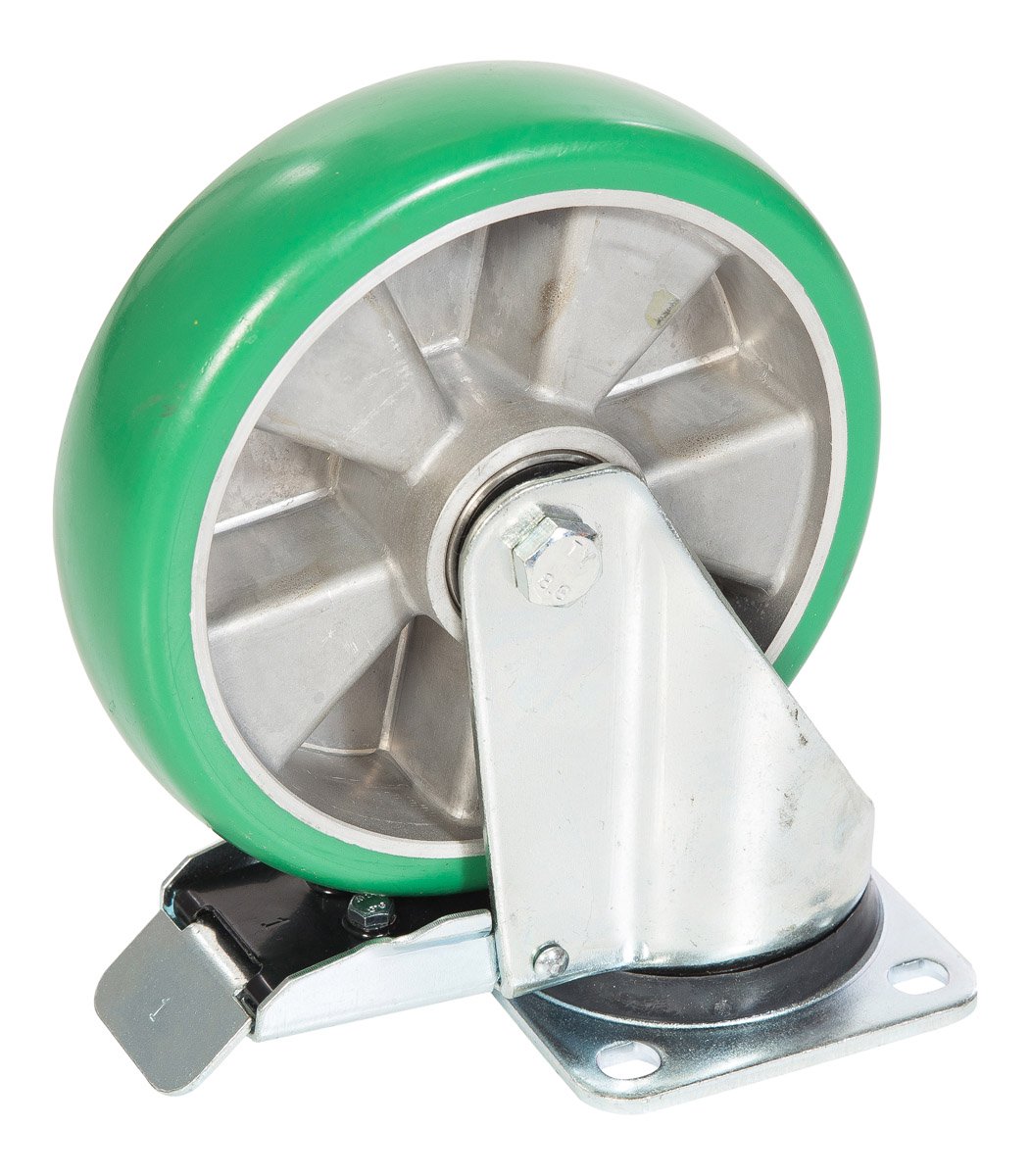 Caster Polyurethane 200 mm with Brake