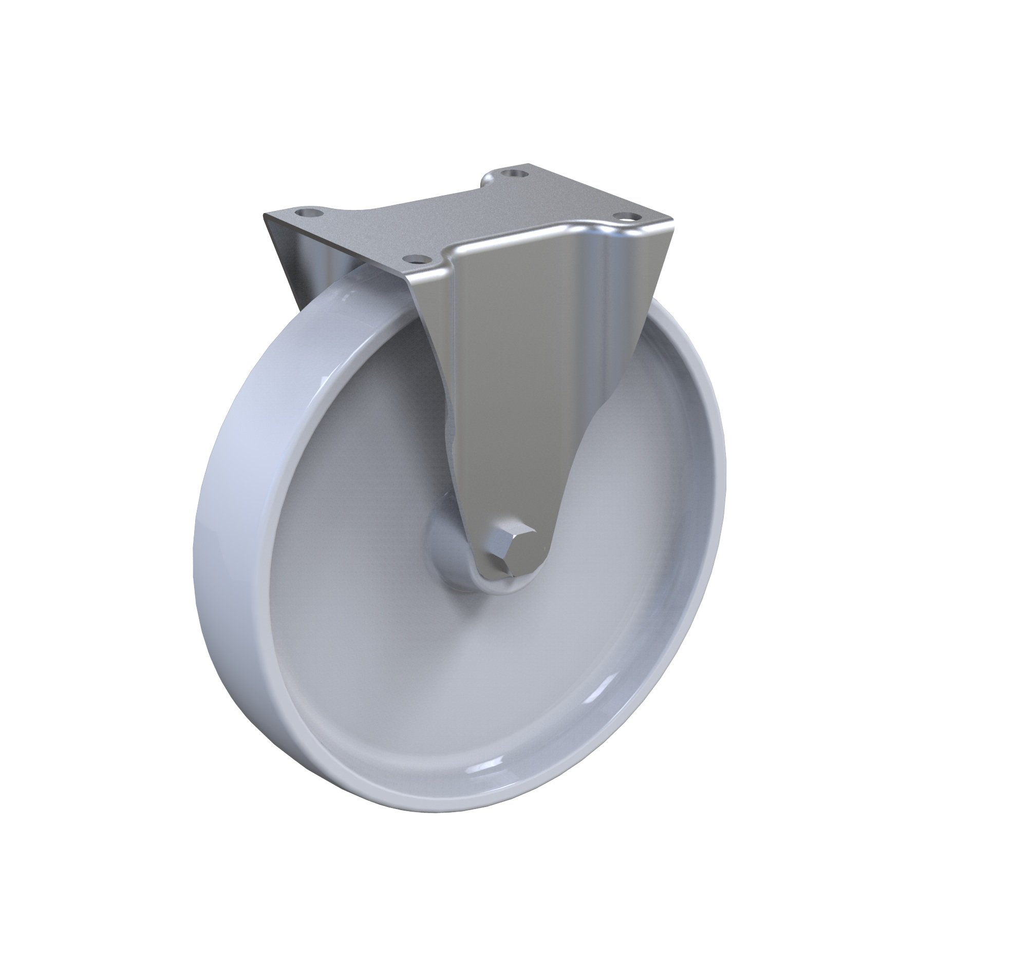 Fixed Polyamide Caster - 250 mm