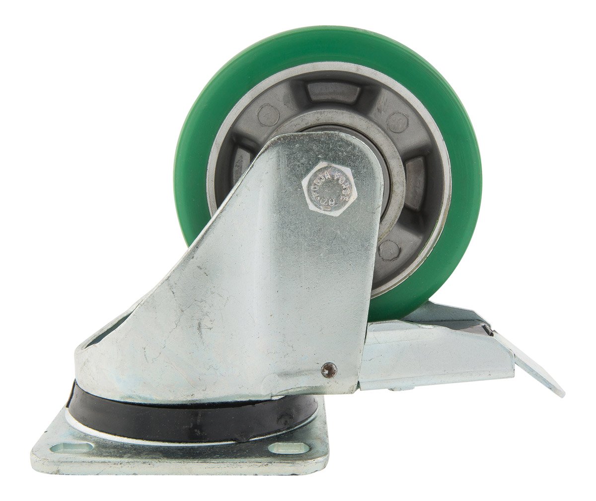 Caster Polyurethane 125 mm w. Brake