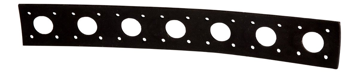RubberStrip 1330 x 70 mm with Cutouts