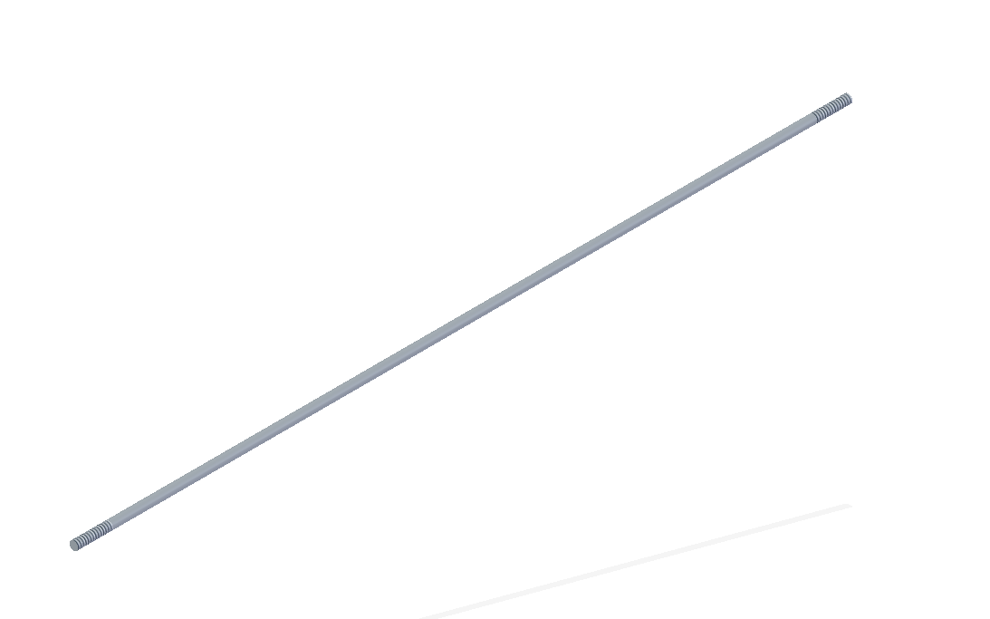M10 Threaded rod - 880 mm