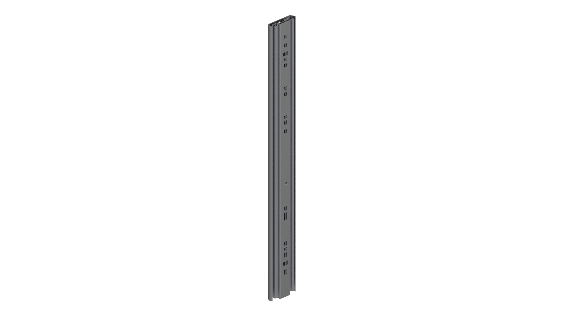Telescopic slide 610 mm - Closed