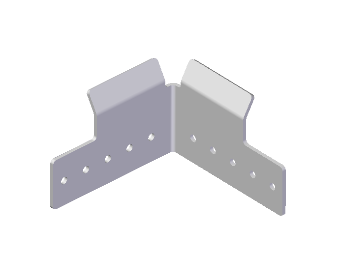 Angle corner plate - 5 mm