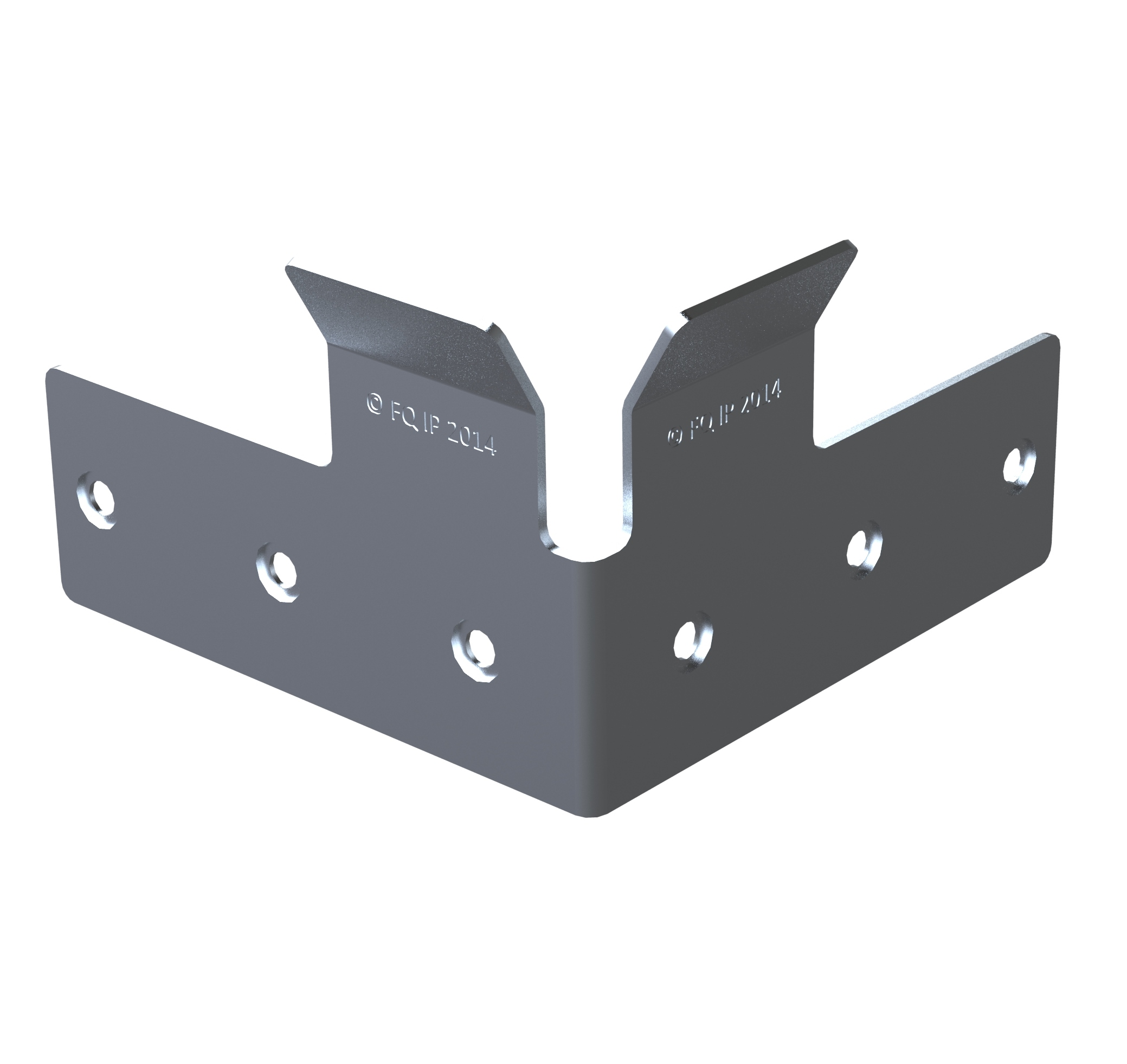 Angled Corner Plate
