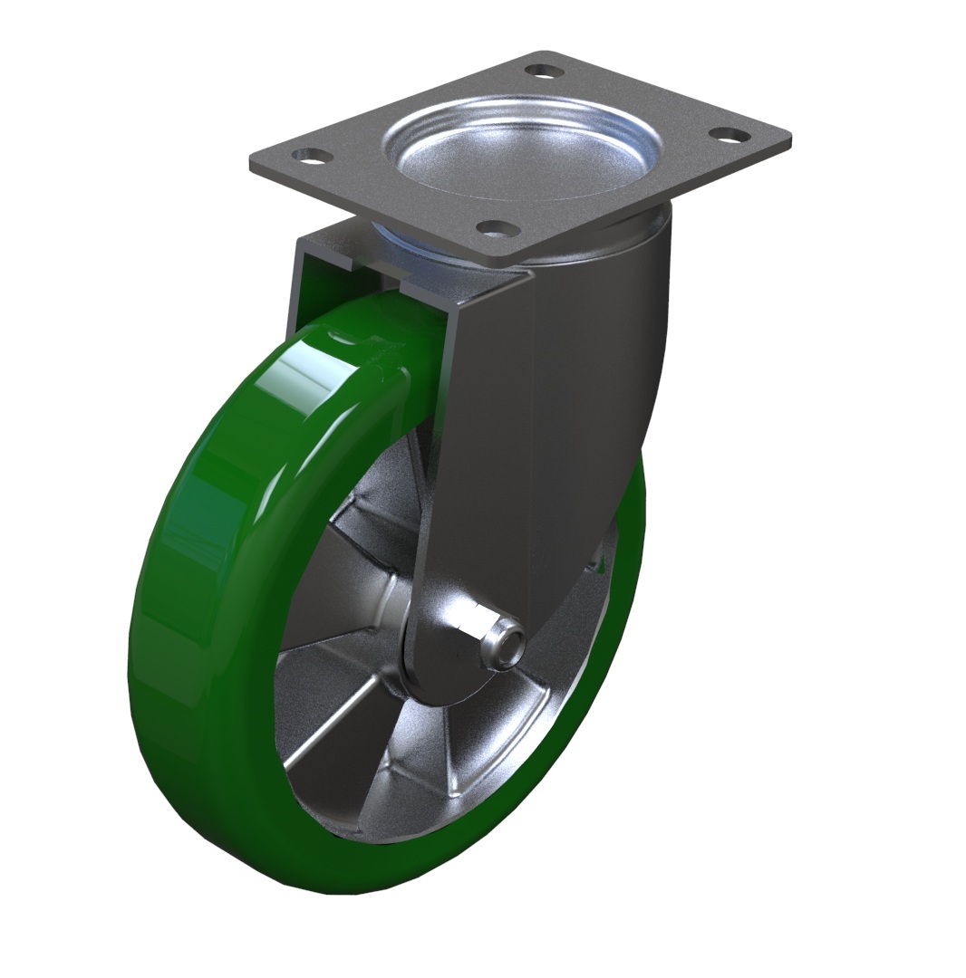 Caster Polyurethane - 200 mm Swivel