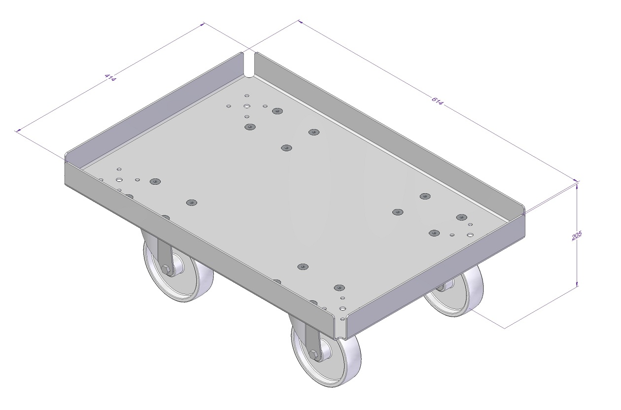 Totes Trolley 620 x 420 mm