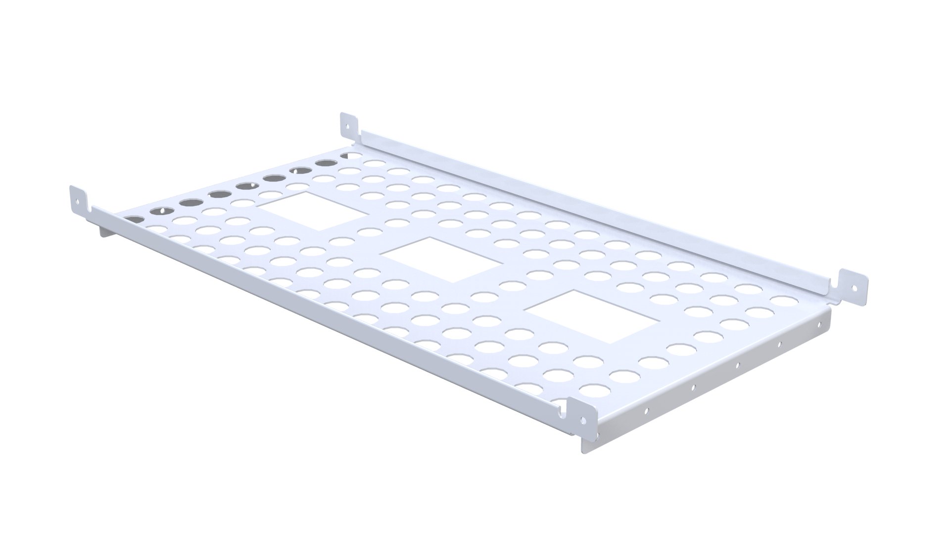 Flat Shelf W Edge - 770 x 420 mm