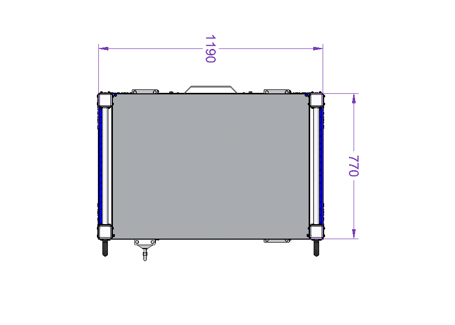 Flow Shelf Cart 1190 x 770 mm