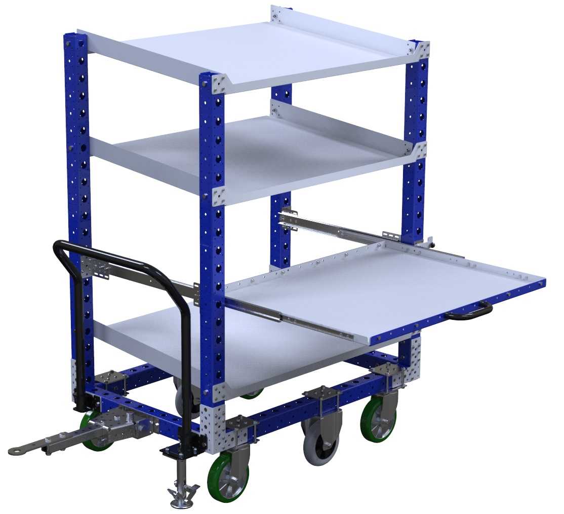 ESD Shelf Cart - 840 x 1260 mm