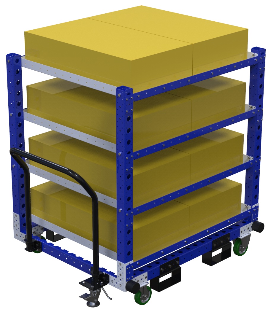 Flat Shelf Cart - 1050 x 1260 mm