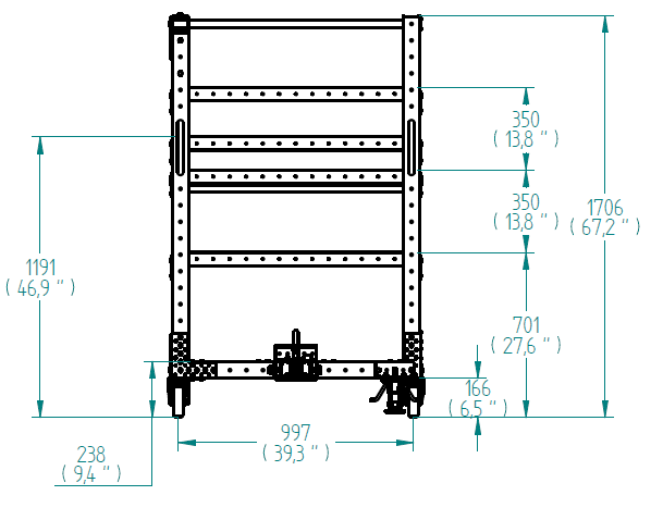 Kit Cart - 1050 x 1750 mm