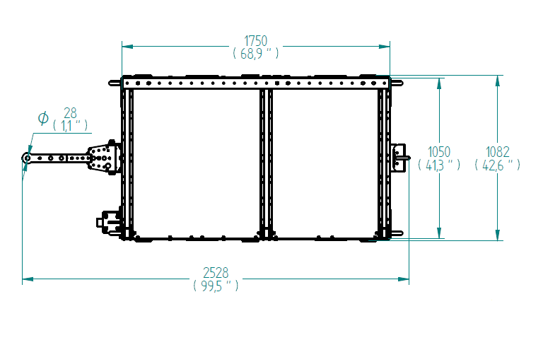 Kit Cart - 1050 x 1750 mm