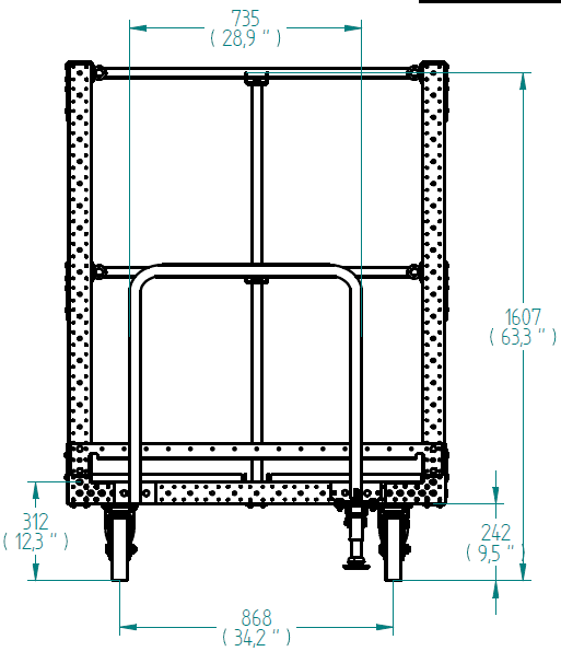 Kit cart - 1190 x 980 mm