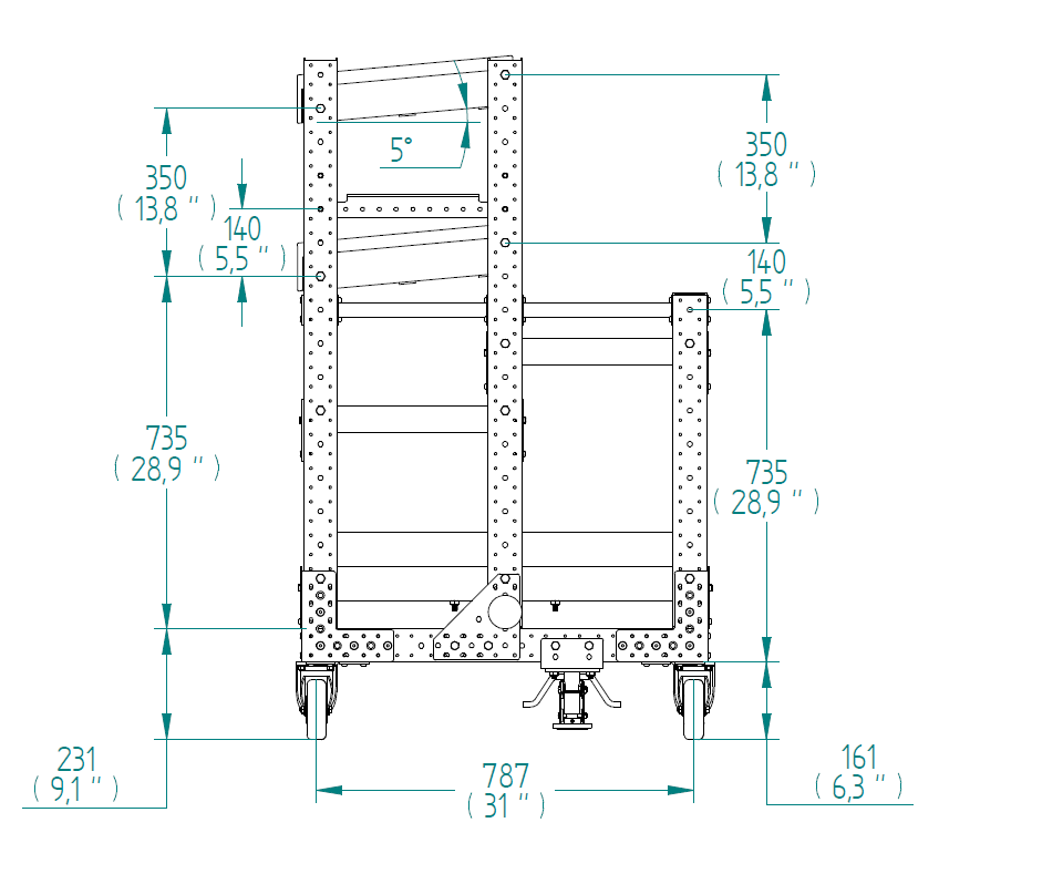 Kit Cart - 840 x 1470 mm