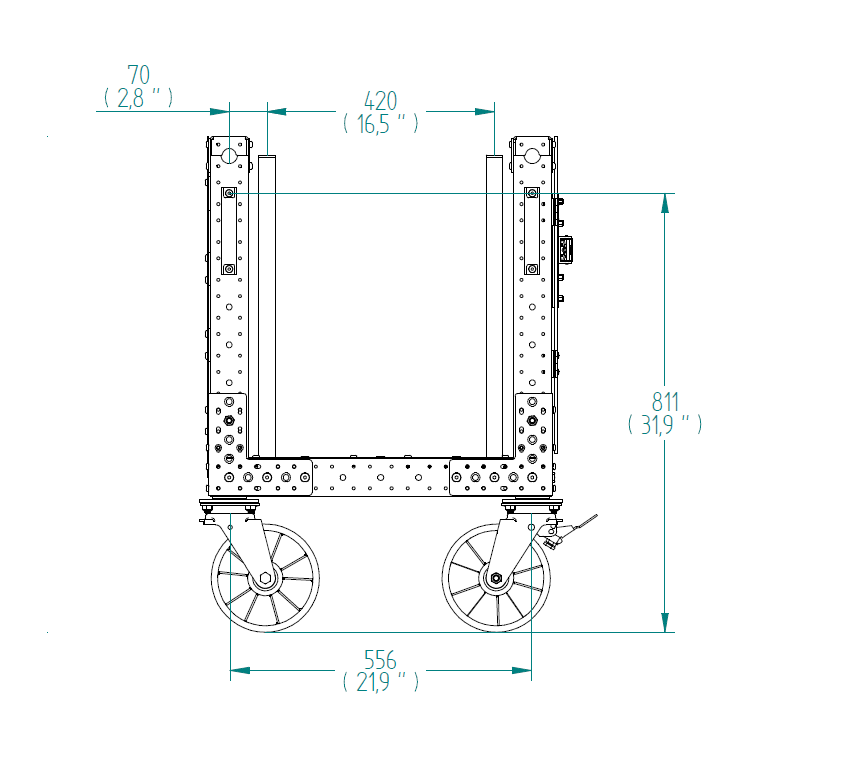 Pallet Cart - 980 x 630 mm