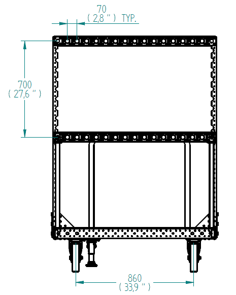 Plate Cart - 1190 x 980 mm