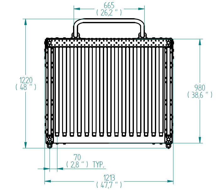 Plate Cart - 1190 x 980 mm