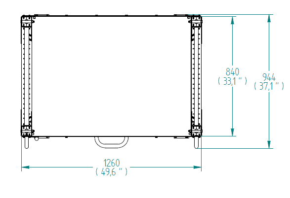 Shelf Cart - 1260 x 840 mm
