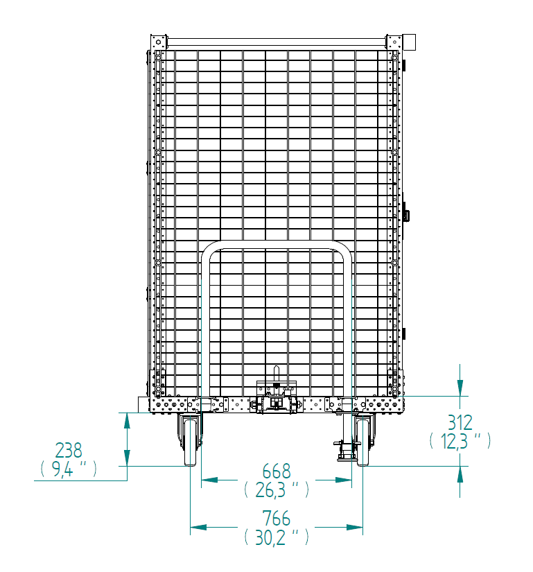 Transfer Cart - 1190 x 1260 mm