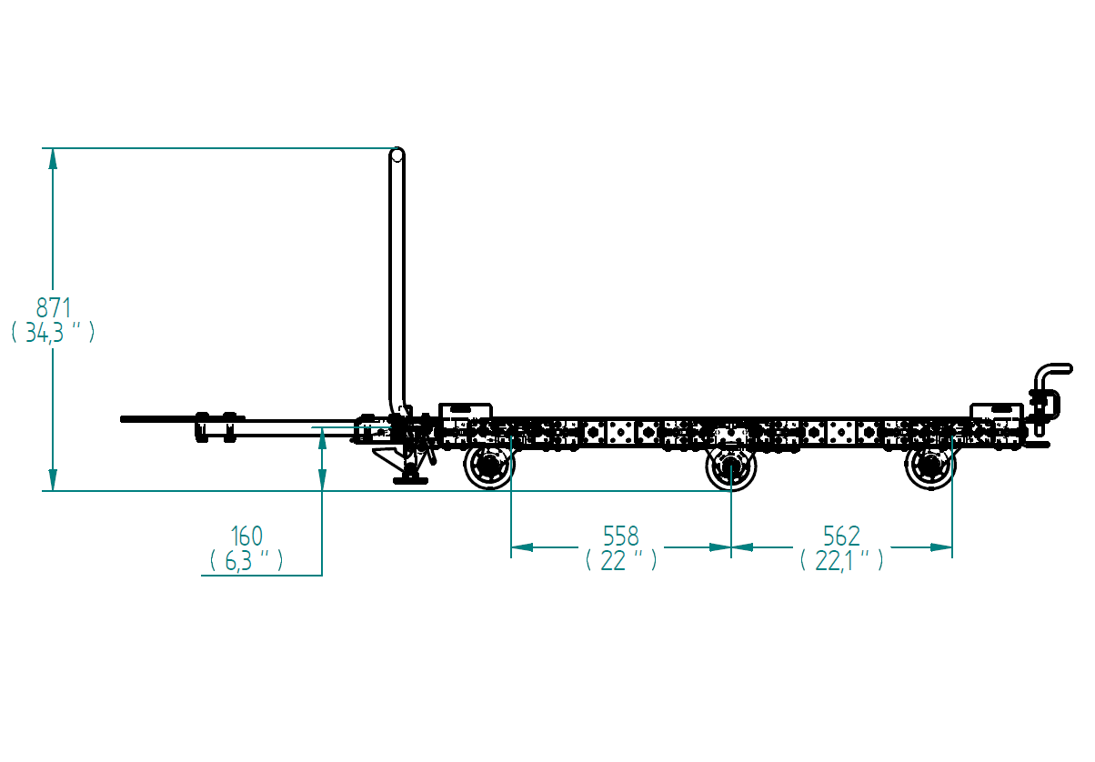 Tugger Cart - 1260 x 1470 mm
