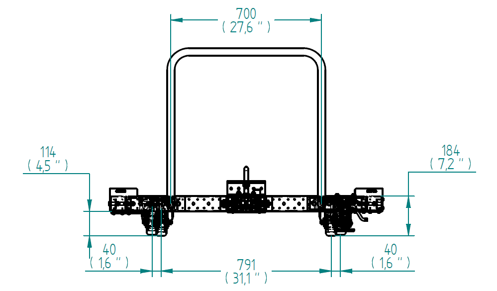 Tugger Cart - 1260 x 1470 mm