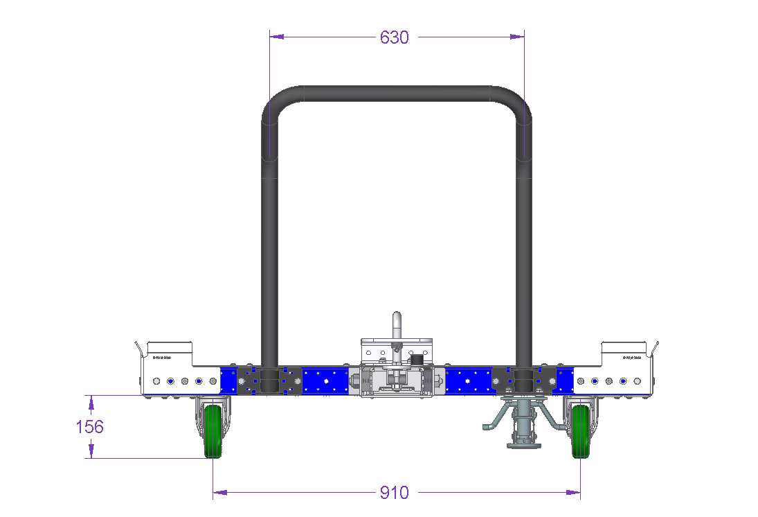 Tugger Cart - 1260 x 1820 mm