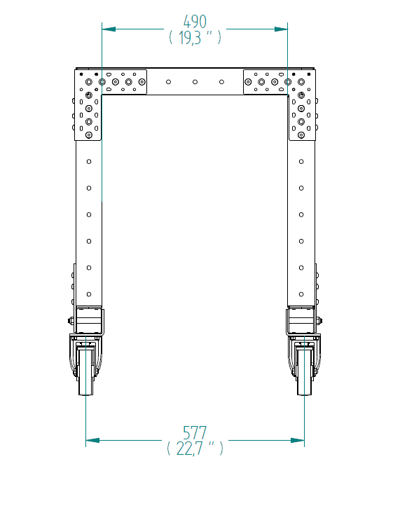 Work Table - 420 x 630 mm