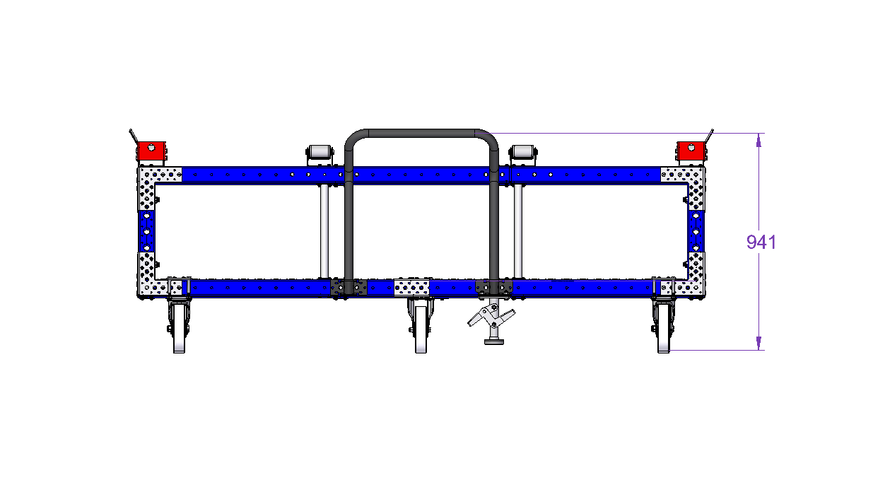 Base Cart for Container 1610 x 2450 mm