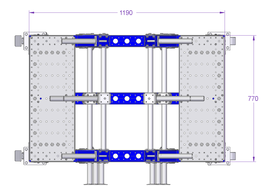Angled Cart - 1190 x 770 mm