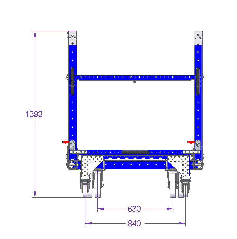 B Frame Engine Cart - 1120 x 980 mm