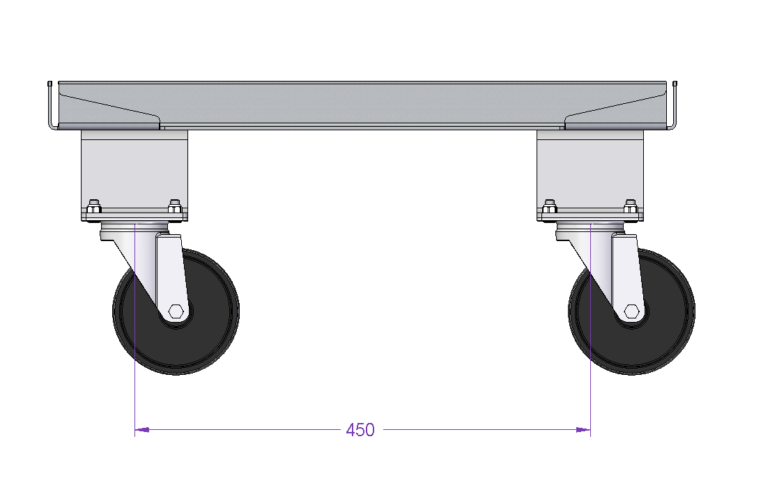 Small Box Cart 24 x 15 Inch