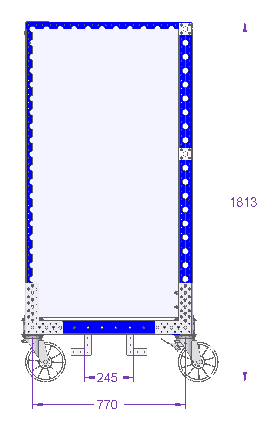 Compartment Cart For 280 x 120 mm Slots
