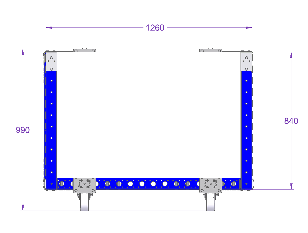 Compartment Cart For 370 x 180 mm