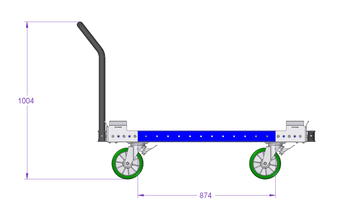 Container Cart - 1260 x 1260 mm