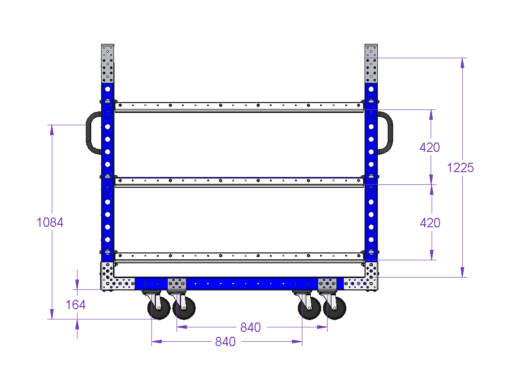Daughter Cart - 1540 x 490 mm